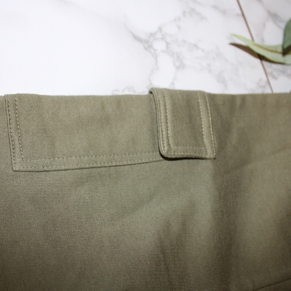 NEW! 6-9 M Burts Bees Green Jogger Pants - Picture 5 of 6